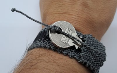 Nouveau concept: le bracelet porte-clé!